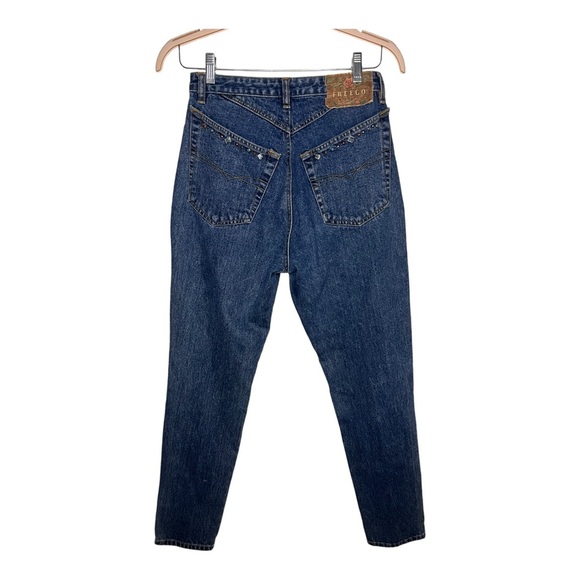 Western Vintage Studded Rodeo Denim Jeans Size 31 - Picture 3 of 6